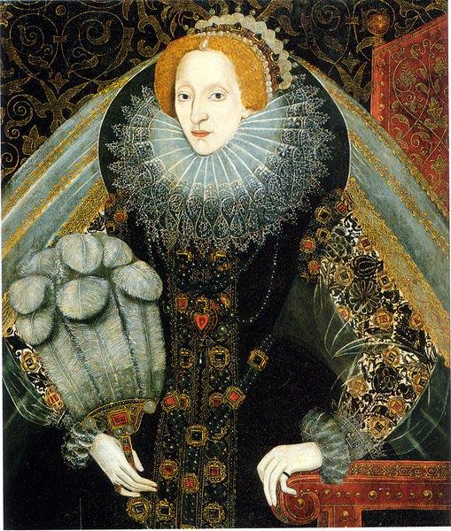 unknow artist Portrait of Elizabeth I of England Sweden oil painting art